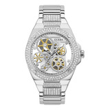 Guess 45mm Stainless Steel Clear-cut Watch