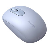 Mouse Bluetooth Sem Fio Ugreen 2400dpi 2,4ghz Azul