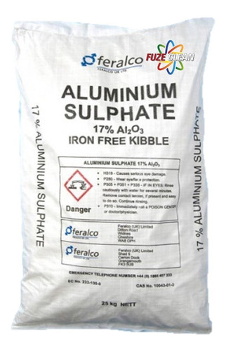 Sulfato De Aluminio / Decantador 25 Kg