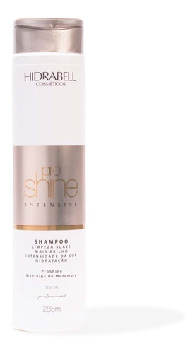 Shampoo Pro Shine +brilho, Intensidade Da Cor E Hidratação