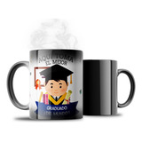 Tazón Taza Mágica Personalizada ( Graduación )