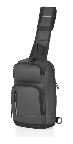 Bolsa Mochila Masculina Diagonal Transversal Ombro + Brinde