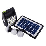 Kit Energía Solar Generador De Energía 3 Ampolletas Gd 105