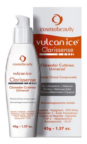 Loção Clareadora Vulcan Ice Clarissense Cosmobeauty