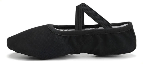 2 Pares De Zapatillas De Gimnasia De Ballet De Lona Para Pra