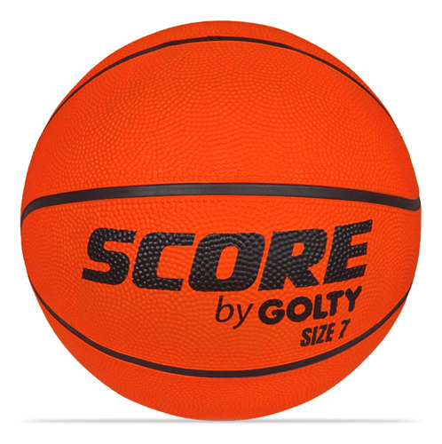 Balón De Baloncesto Score By Golty Caucho No.7-naranja Color Naranja