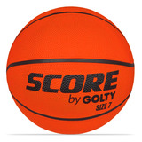 Balón De Baloncesto Score By Golty Caucho No.7-naranja Color Naranja