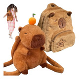 Mochila Casual De Capibara Para Niños, Mochila Casual De Fel