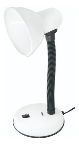Lámpara De Escritorio Brazo Flexible Blanco 40 W Adir 4705