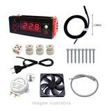 Kit Chocadeira Termostato + Motor + Ventilador + Resistencia