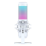 Microfone Hyperx Quadcast S Condensador Omnidirecional Cor White