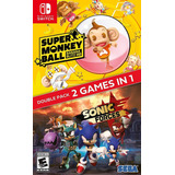 Sonic Forces+super Monkey Ball Banana Blitz Hd Dp Switch