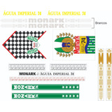 Adesivo Bicicleta Antiga Monark Aguia Imperial 1974