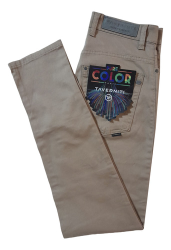 Jean Taverniti Pure Color Inter/slim Elastizado Hombre