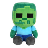 Peluches Minecraft Zombie Steve Creeper 30cm