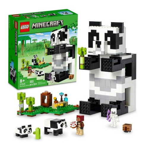 Bloques Para Armar Lego Minecraft 21245 553 Piezas  En  Caja