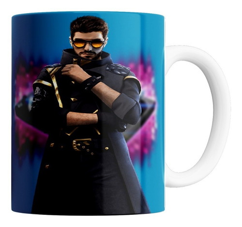 Taza De Cerámica- Free Fire (alok)