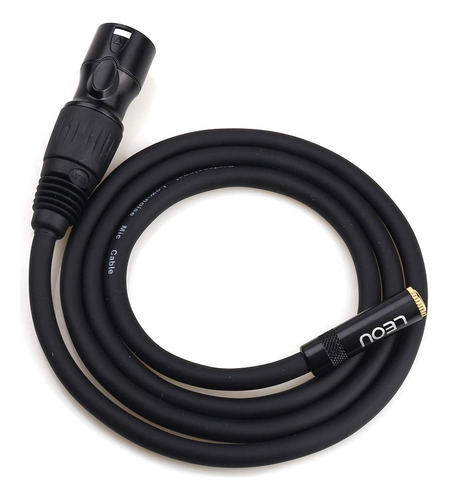 Cable De Microfono Mini Jack Hembra Estereo A Xlr Macho De 0