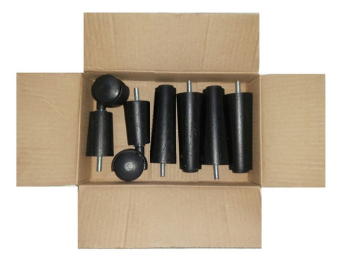 Kit Pé Para Cama Box Solteiro Preto