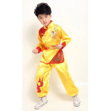 Disfraces: Uniforme De Wushu Y Kung-fu Para Hombre Y Niño