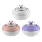 Difusor Humidificador Gato Nave Luces