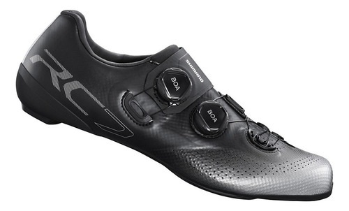 Zapatillas Shimano Rc702 Bici Ruta Carbon Boa Negro - Celero