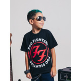 Camiseta Infantil Banda Foo Fighters Infantil