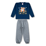 Conjunto Infantil Moletom Menino Masculino Roupa