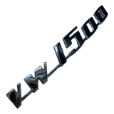 Accesorio Emblema Vw 1500 Cc Tapa De Motor Metálico Cromado