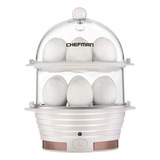 Chefman Electric Egg Cooker Boiler, Rapid Egg-maker & Poache