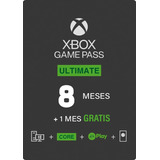 Game Pass Ultimate 8 Meses + 1 Gratis