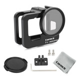 Gurmoir Funda De Metal Para Gopro Hero 11/hero 10/9 Negro, M