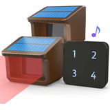 Alarma De Entrada - Sistema De Alarma Solar Htzsafe De 1/2 M