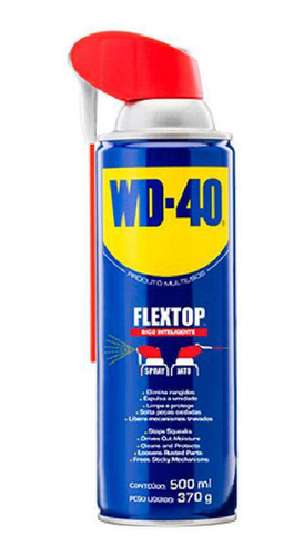 Spray Desengripante Lubrificante 500ml Flextop Wd-40 340847