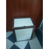 Baul. Cajon De Madera Hermoso Grande Juguetes Tela Ropa  