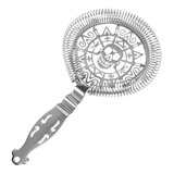 Coador Strainer Hawthorne Caveira Tiki Skull Inox Vazado