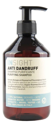  Insight Anti Dandruff Shampoo Purificante 400ml Anticaspa