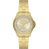 Relógio Orient Feminino Ref: Fgss0227 C2kx Casual Dourado