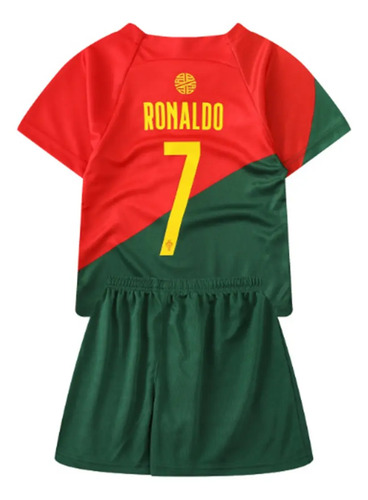 Sets De Fútbol Para Niños Ronaldo Home 7 De Portugal 2022