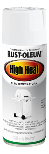 Aerosol Pintura High Heat Alta Temperatura Rust Oleum 430ml