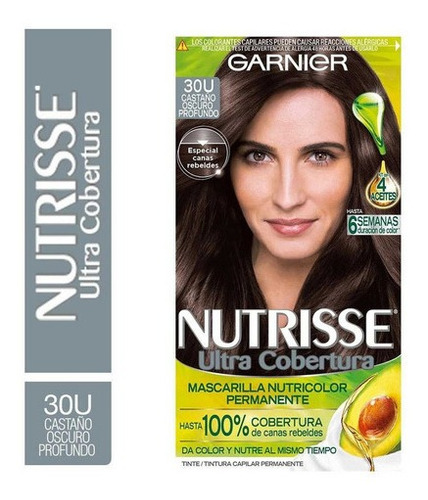 Nutrisse Ultra Cobertura Completo Coloración Canas Rebeldes