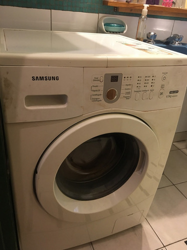 Lavarropas Automático Samsung Wf8650nhwu 6 Kg Inc Soportes