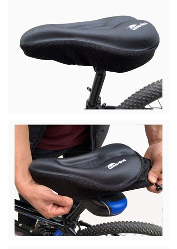 Funda Cubierta Asiento Gel Para Bicicleta