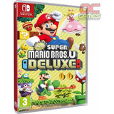 New Super Mario Bros U Deluxe Fisico Nintendo Switch Ade