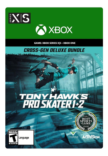 Tony Hawk's Pro Skater 1 + 2 Deluxe Xbox One