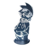 Manga Soul Eater Anime Figura 3d Led Lava Lámparas Rgb Bater