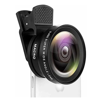 2 En 1 Teléfono Móvil 0.45x Lente Macro Gran Angular 12.5x | MercadoLibre