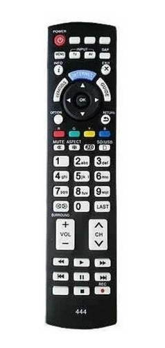 Control Remoto Para Panasonic 3d Smart Tv Led Lcd 444 