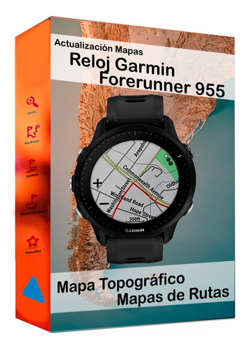 Actualizacion Reloj Garmin Forerunner 955 Mapa Topografico