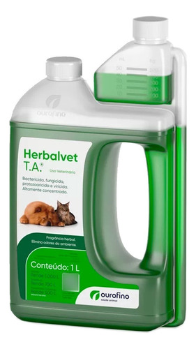 Herbalvet Higienizador De Ambientes E Desinfetante Ouro Fino